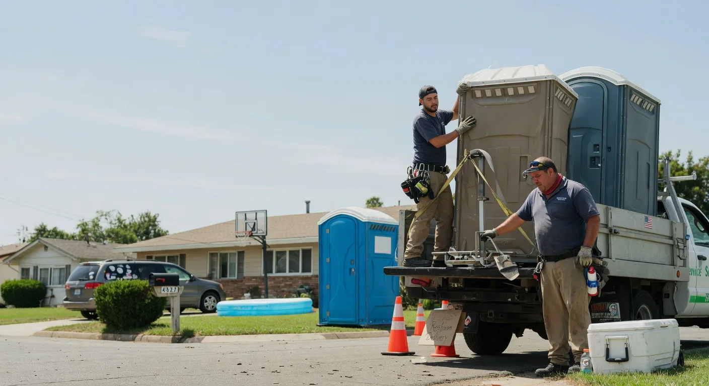 Porta Potty Rental in Cherry Valley, IL near me