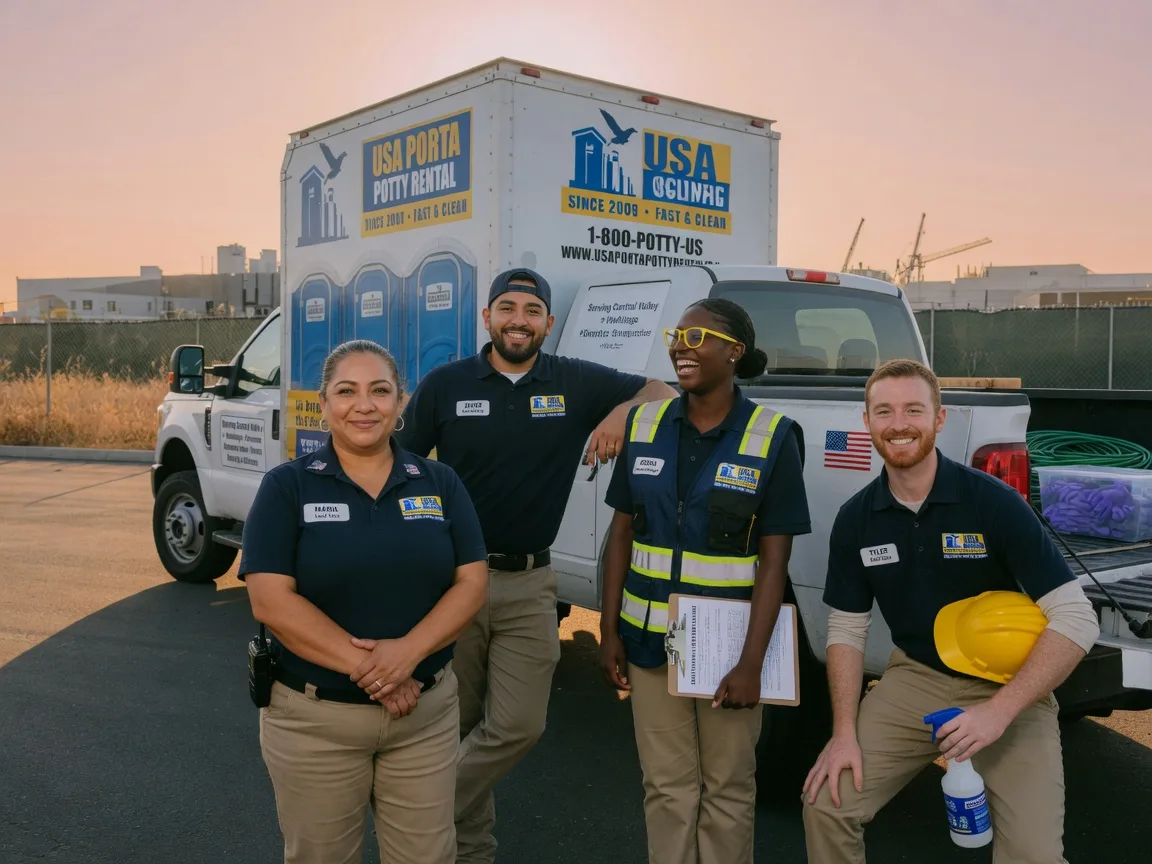 Portable Toilet Rental company in Cherry Valley, IL